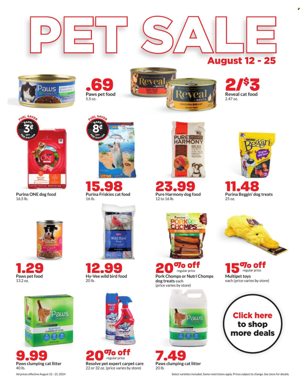 Hy-Vee ad - 08/19/2024 - 08/25/2024. Page 34