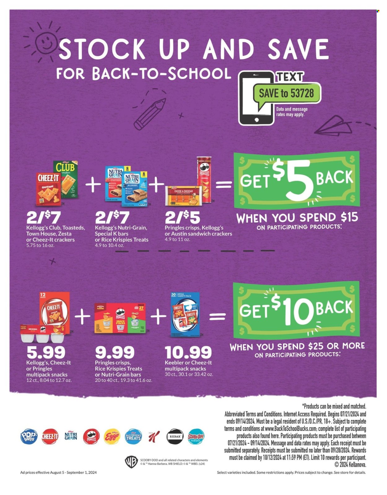 Hy-Vee ad - 08/19/2024 - 08/25/2024. Page 40