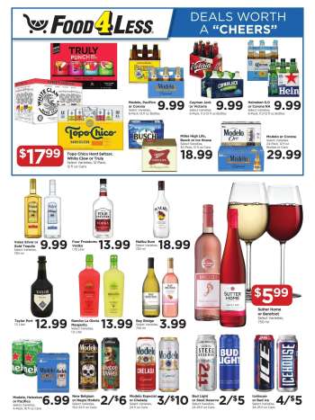 Food 4 Less Flyer - 08/21/2024 - 08/27/2024.