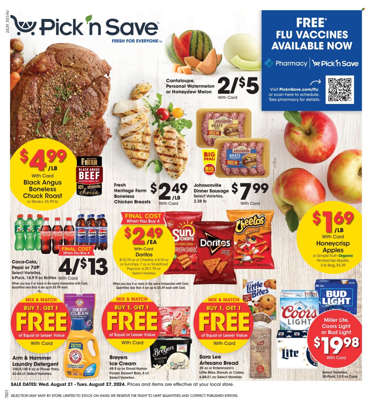 Pick ‘n Save ad - 08/21/2024 - 08/27/2024. Page 1