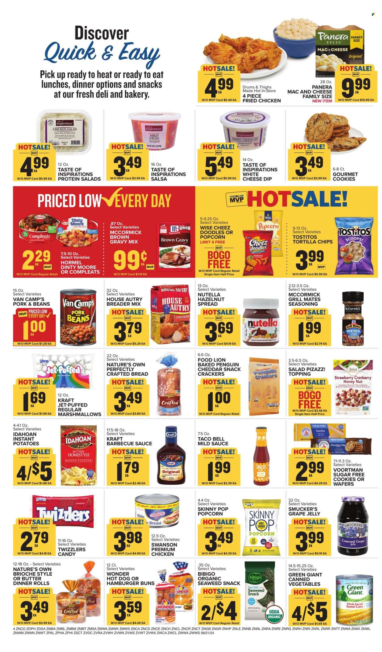 Food Lion ad - 08/21/2024 - 08/27/2024. Page 4