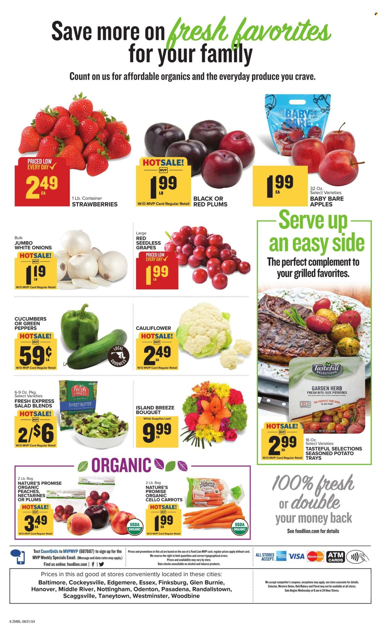 Food Lion ad - 08/21/2024 - 08/27/2024. Page 8