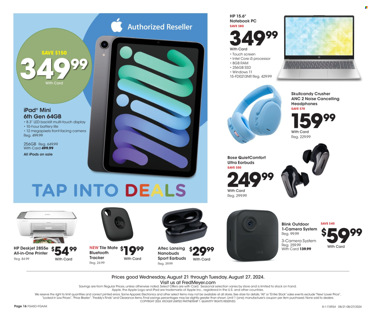 Fred Meyer ad - 08/21/2024 - 08/27/2024. Page 16