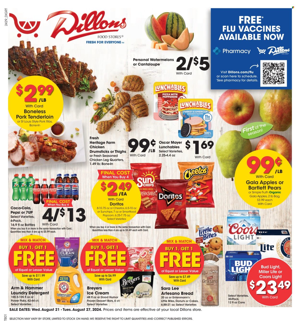 Dillons ad - 08/21/2024 - 08/27/2024. Page 1