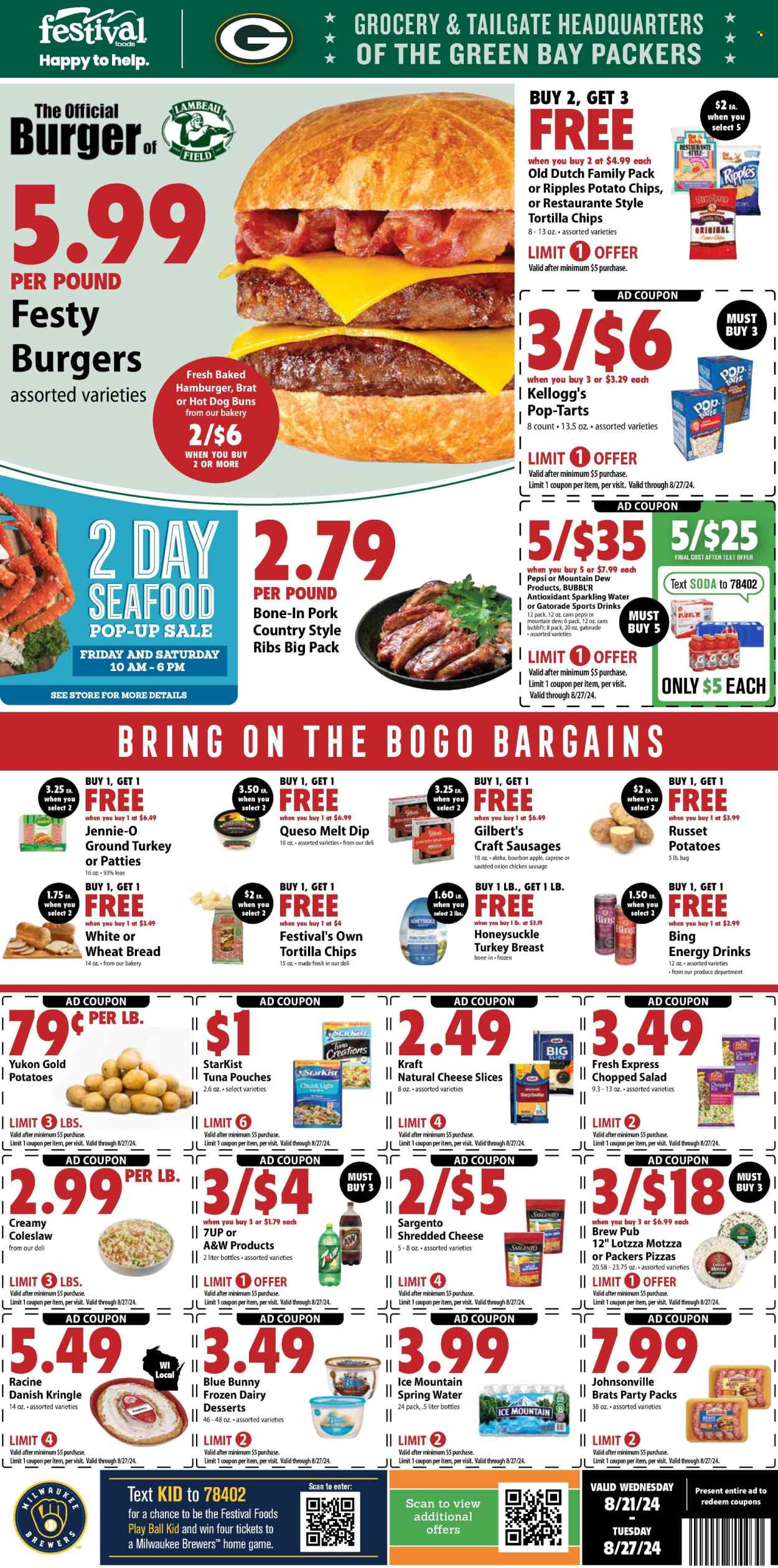 Festival Foods ad - 08/21/2024 - 08/27/2024. Page 1