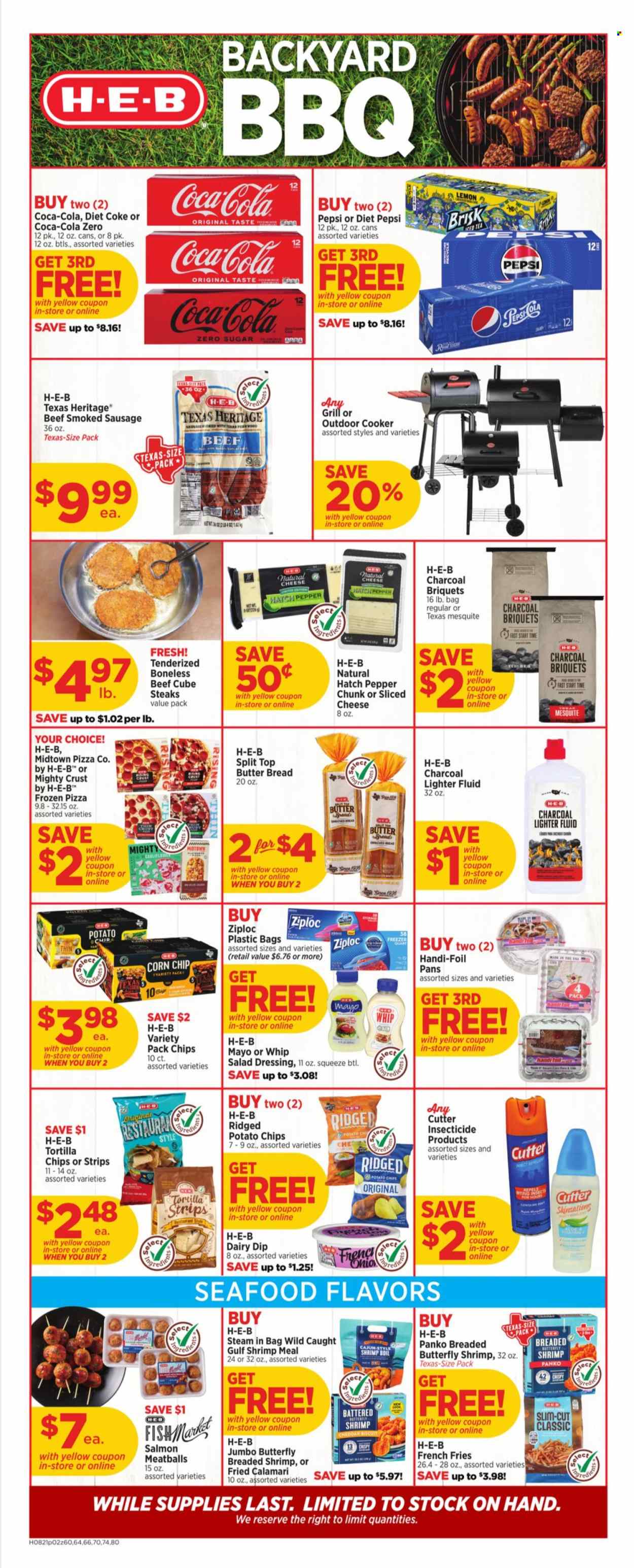 H-E-B ad - 08/21/2024 - 08/27/2024. Page 2