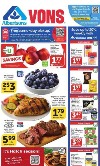 Vons Flyer - 08/21/2024 - 08/27/2024.