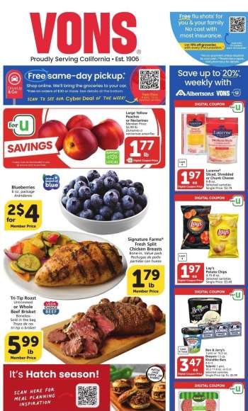 Vons Flyer - 08/21/2024 - 08/27/2024.