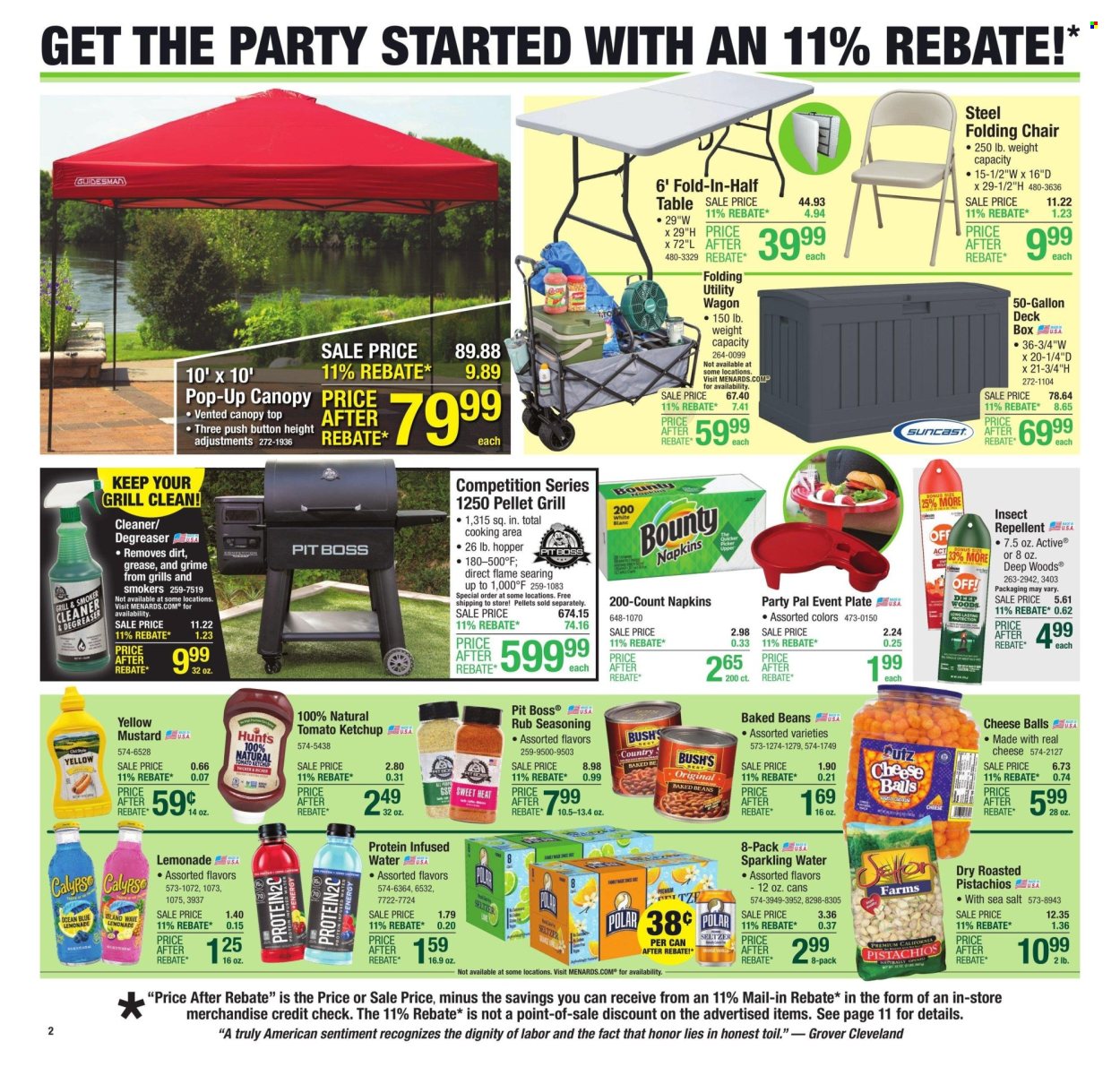 Menards ad - 08/22/2024 - 09/02/2024. Page 2
