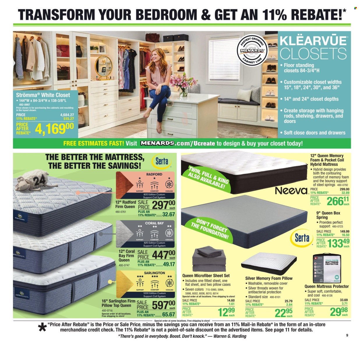 Menards ad - 08/22/2024 - 09/02/2024. Page 16