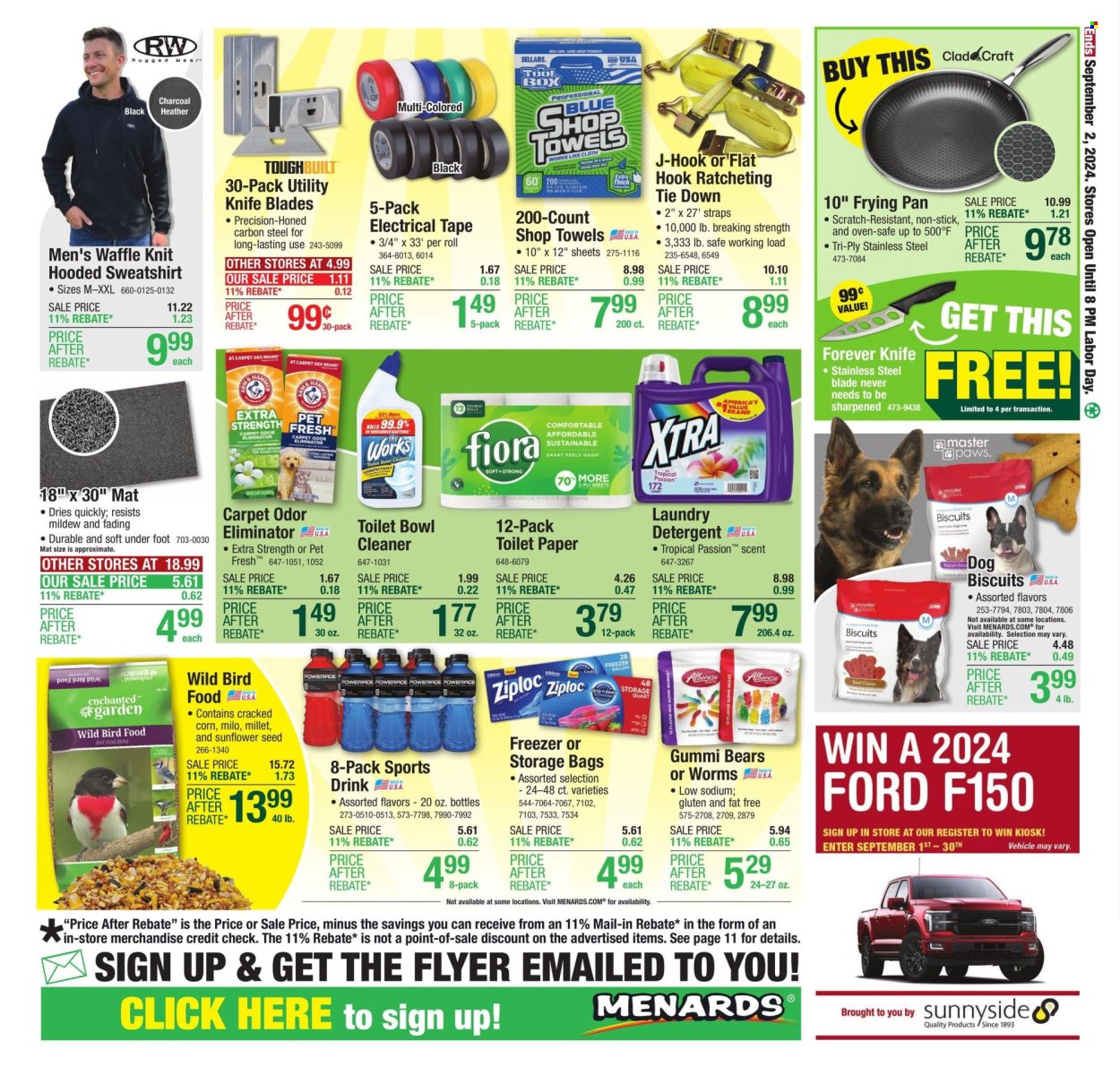 Menards ad - 08/22/2024 - 09/02/2024. Page 24