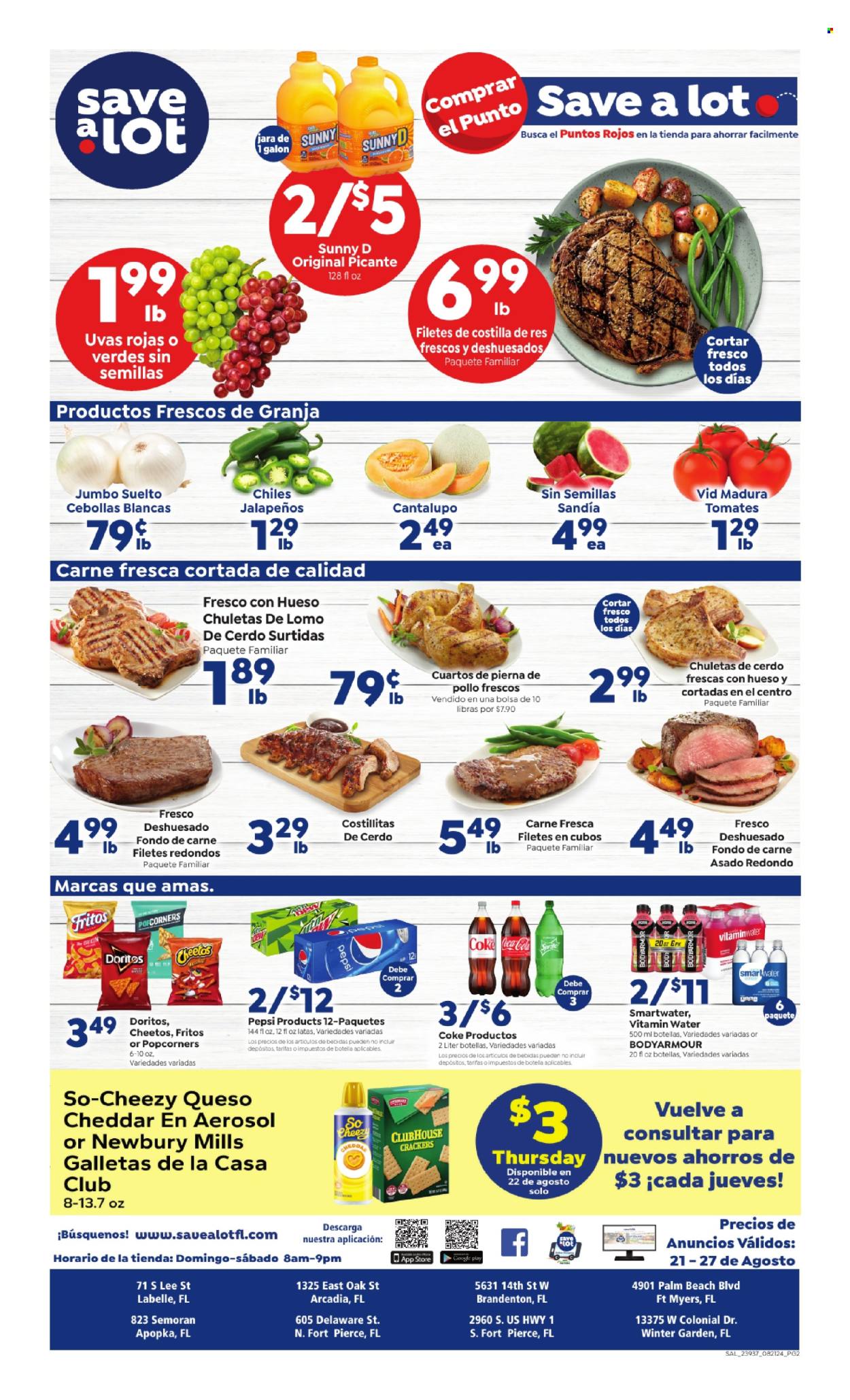 Save a Lot ad - 08/21/2024 - 08/27/2024. Page 2