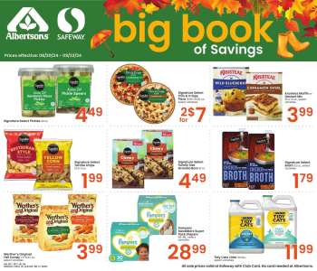 Albertsons Flyer - 08/20/2024 - 09/23/2024.