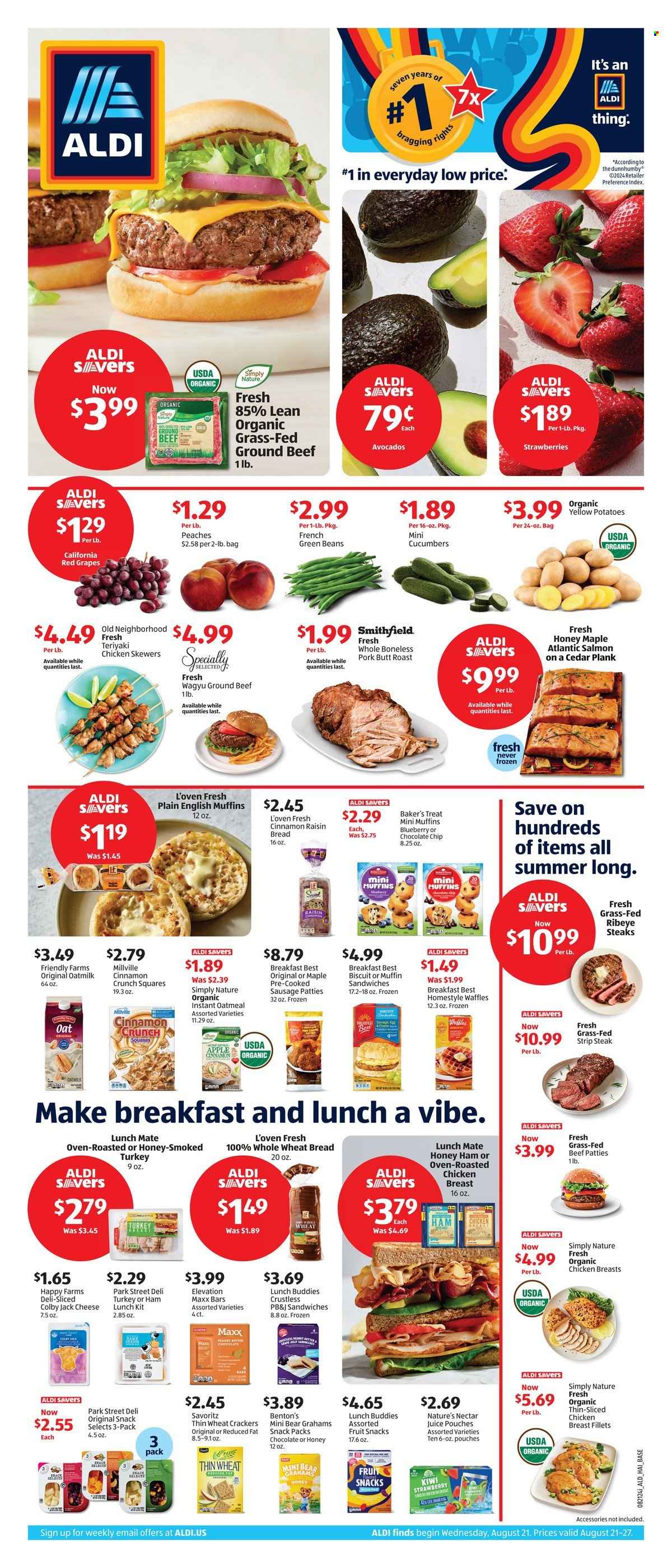 ALDI ad - 08/21/2024 - 08/27/2024. Page 1