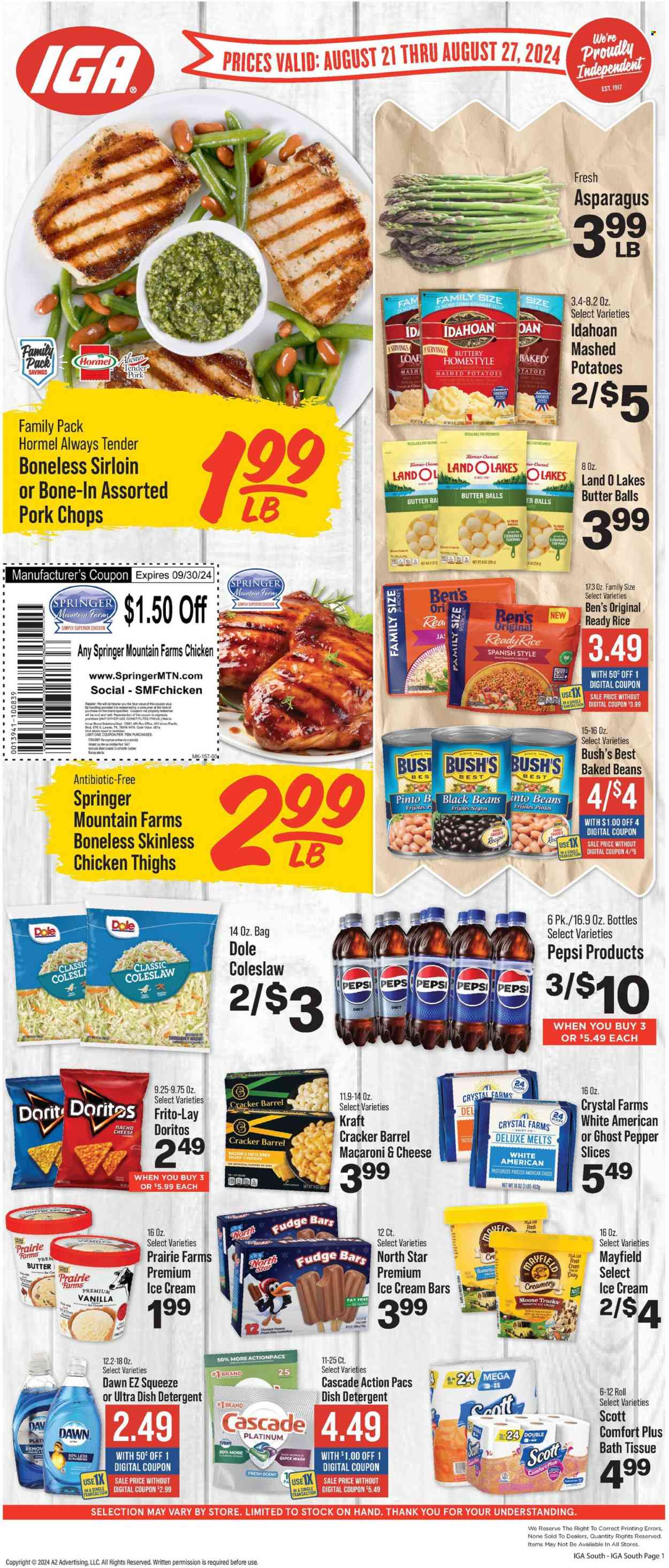 IGA ad - 08/21/2024 - 08/27/2024. Page 1