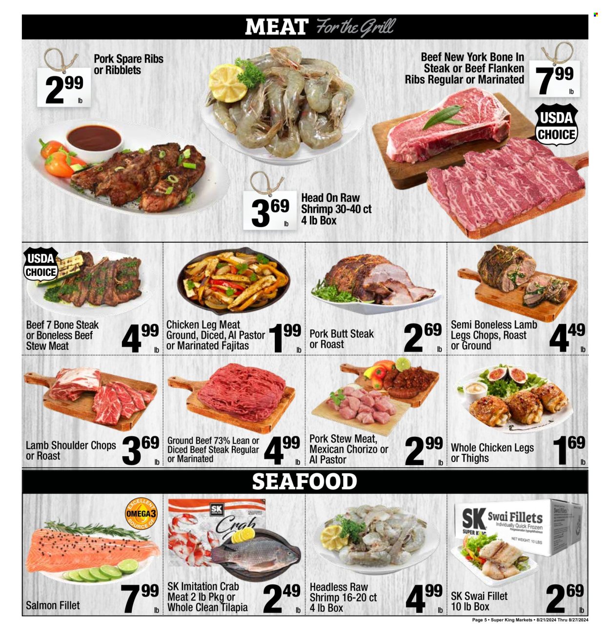 Super King Markets ad - 08/21/2024 - 08/27/2024. Page 5