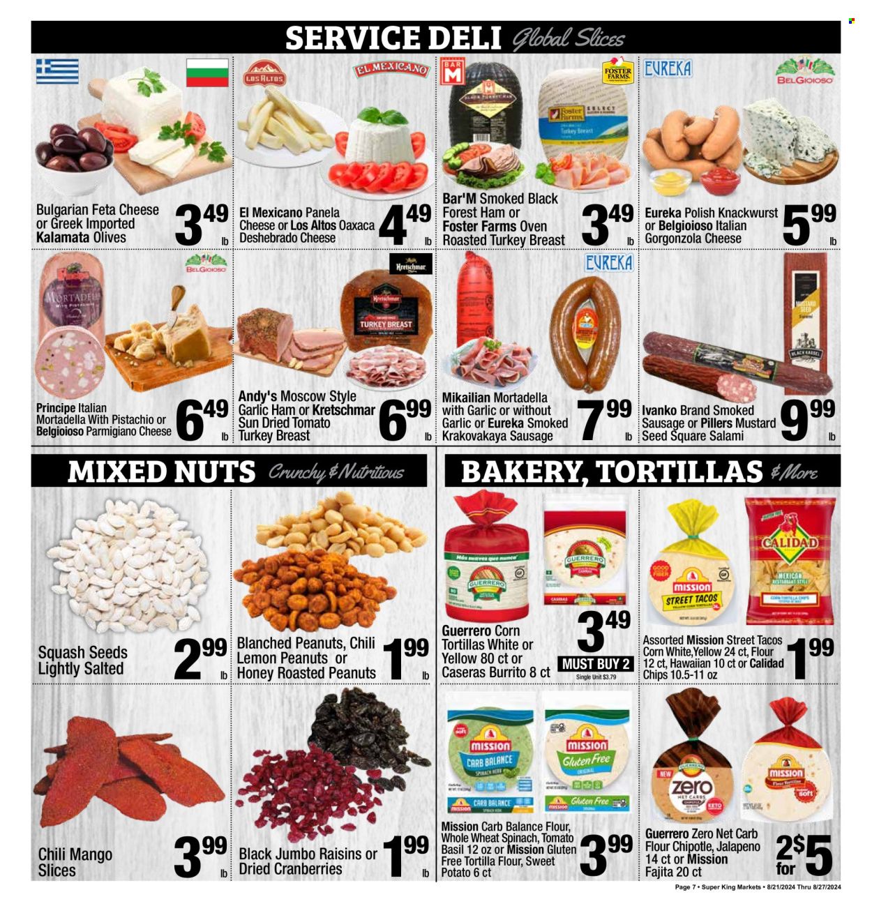 Super King Markets ad - 08/21/2024 - 08/27/2024. Page 7