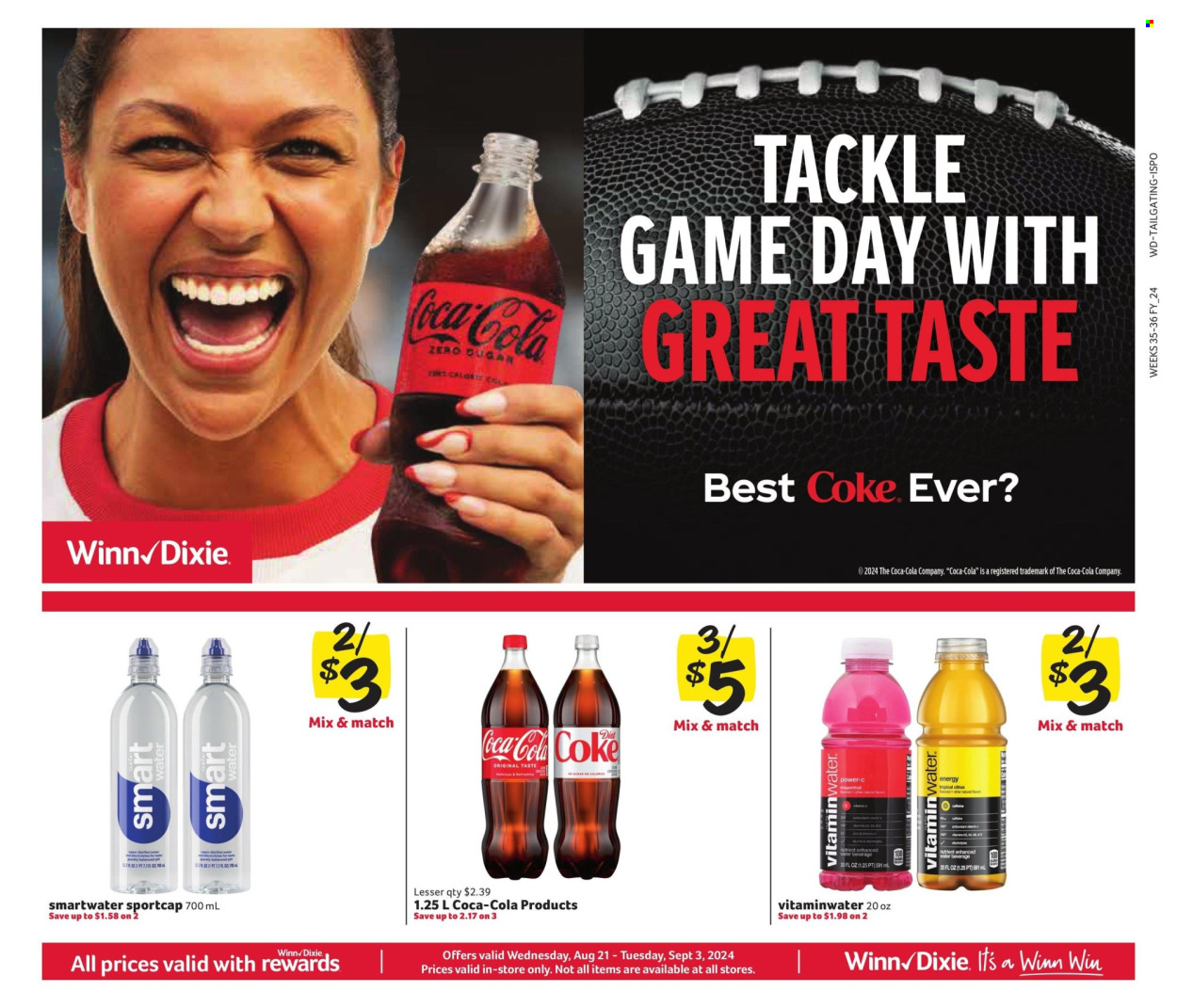 Winn Dixie ad - 08/21/2024 - 09/03/2024. Page 1