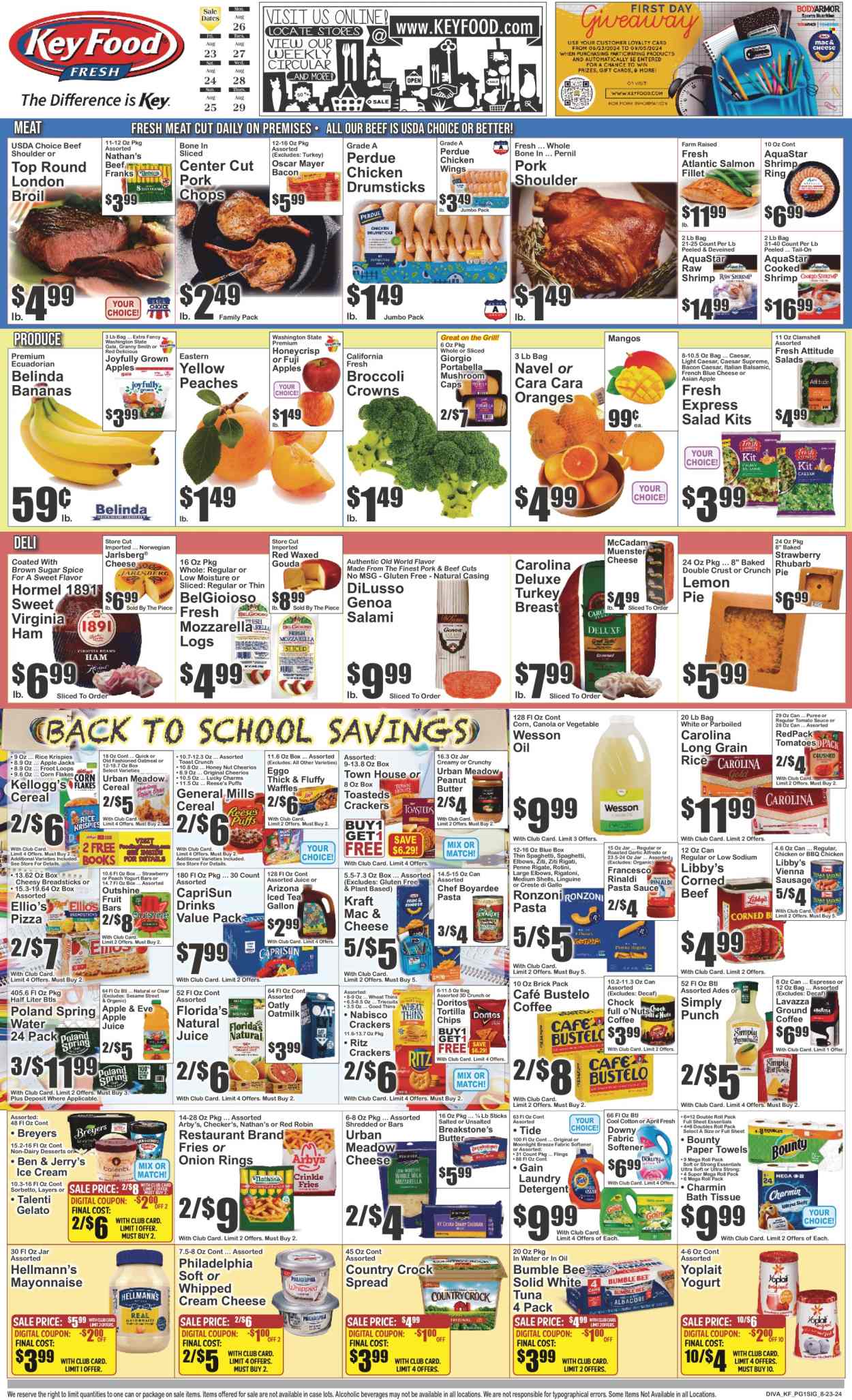 Key Food ad - 08/23/2024 - 08/29/2024. Page 1
