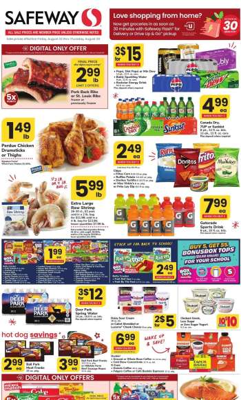 Safeway Flyer - 08/23/2024 - 08/29/2024.