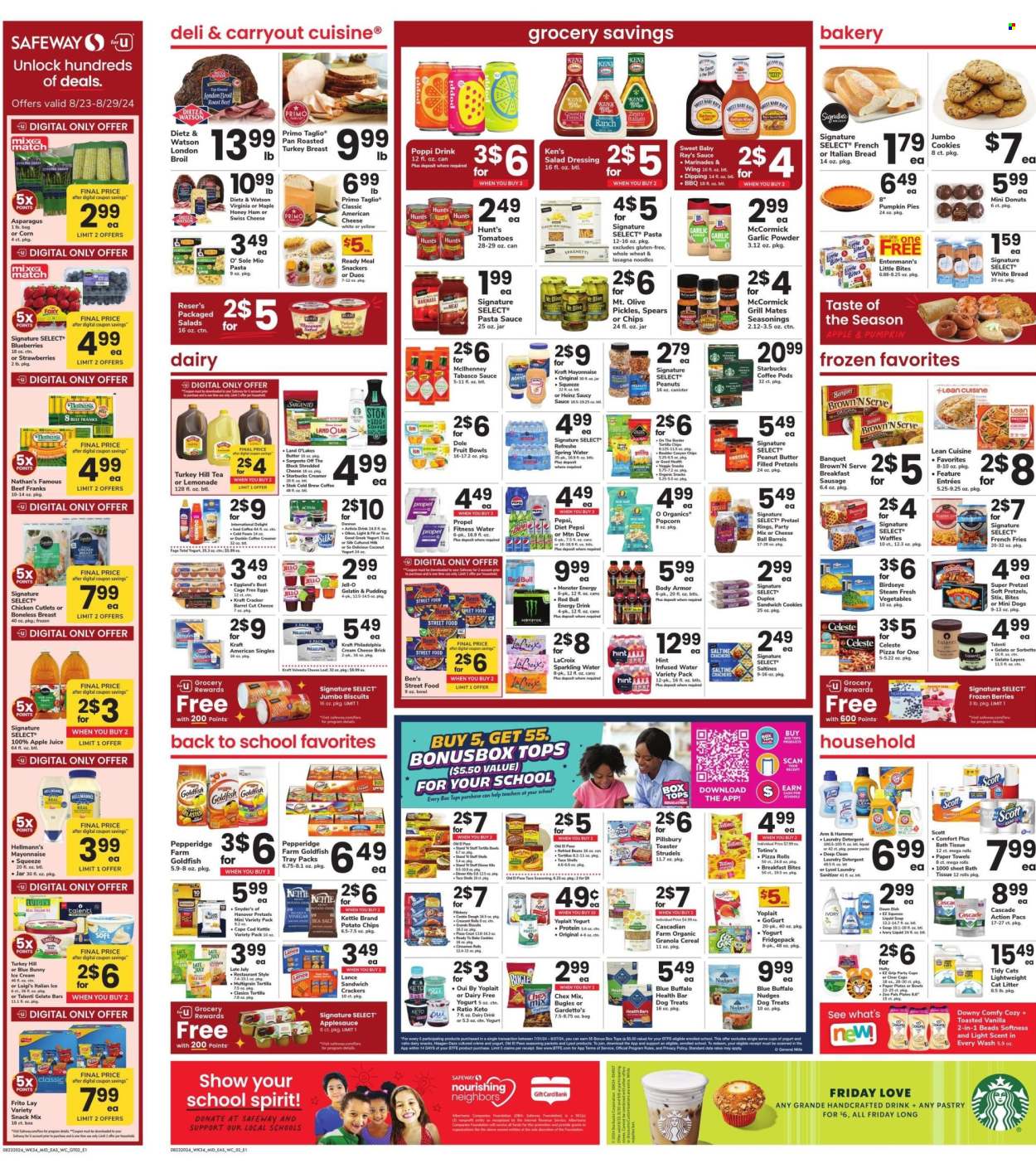 Safeway ad - 08/23/2024 - 08/29/2024. Page 2