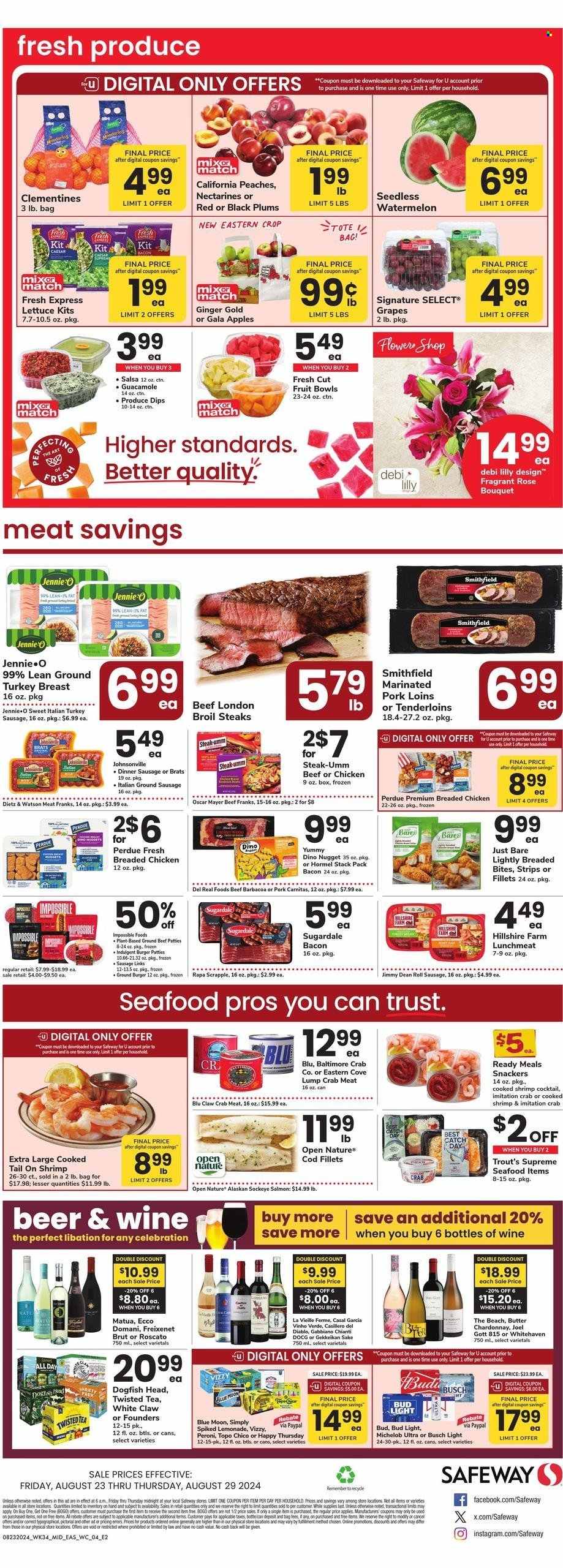 Safeway ad - 08/23/2024 - 08/29/2024. Page 3