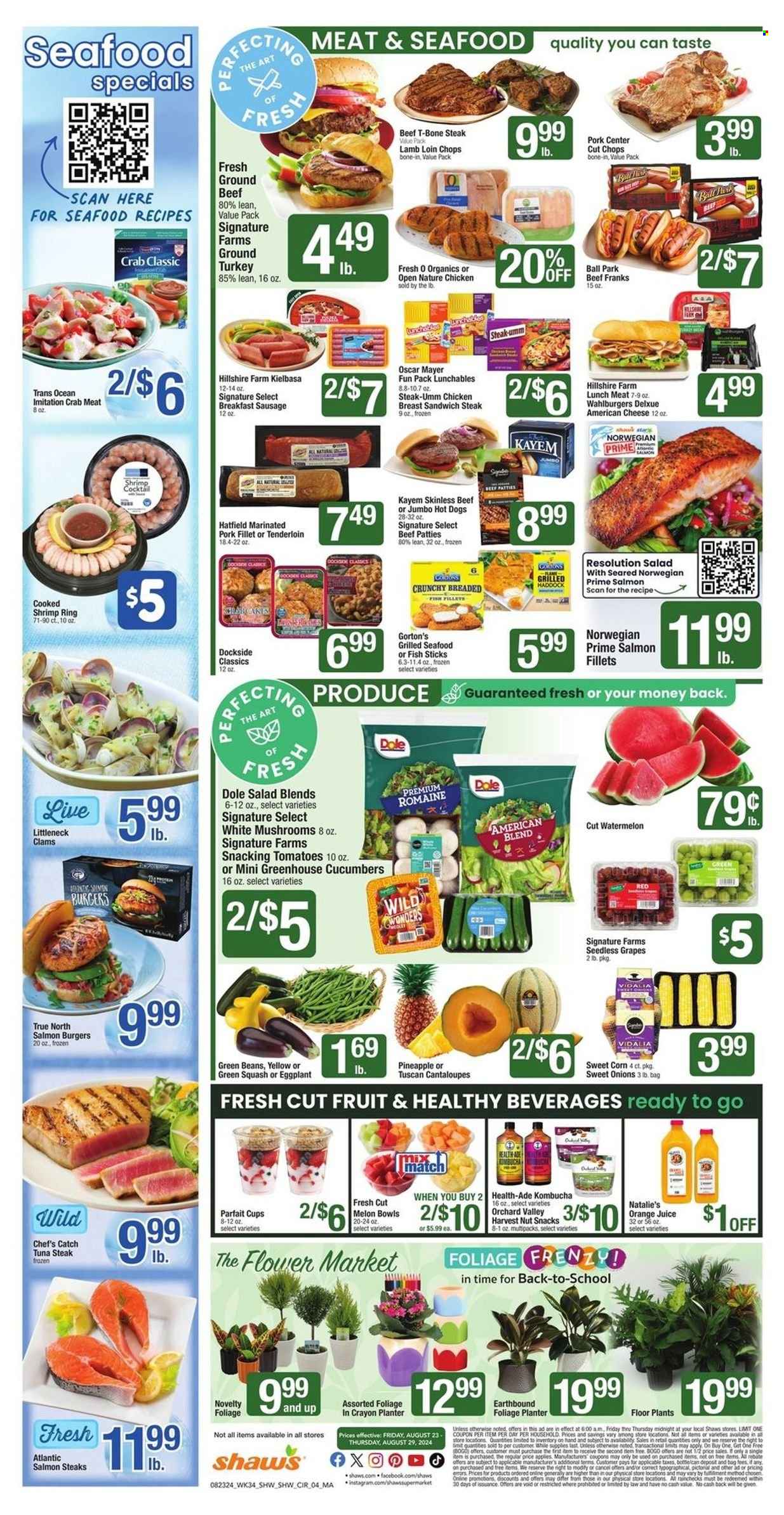Shaw’s ad - 08/23/2024 - 08/29/2024. Page 4