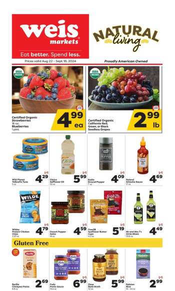 Weis Flyer - 08/22/2024 - 09/18/2024.