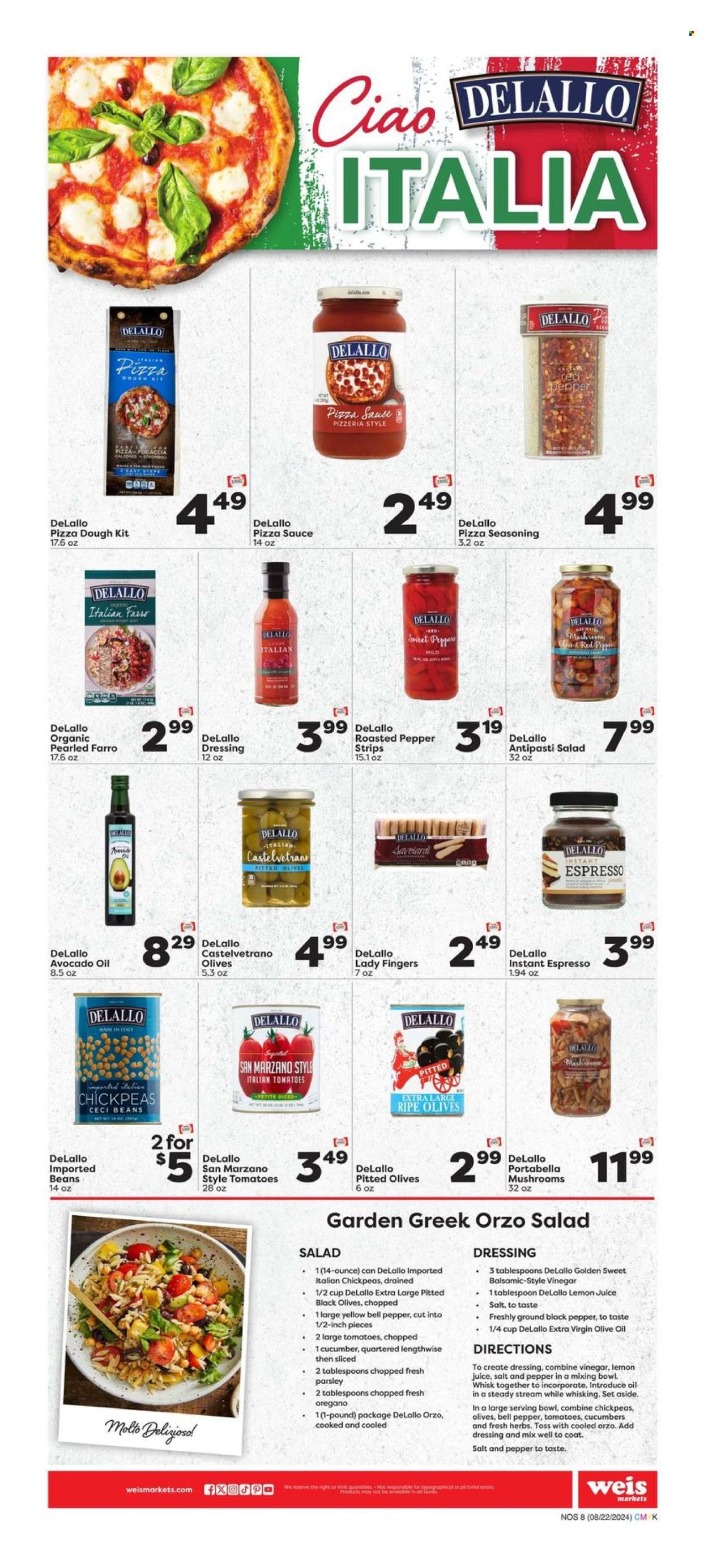 Weis ad - 08/22/2024 - 09/18/2024. Page 8