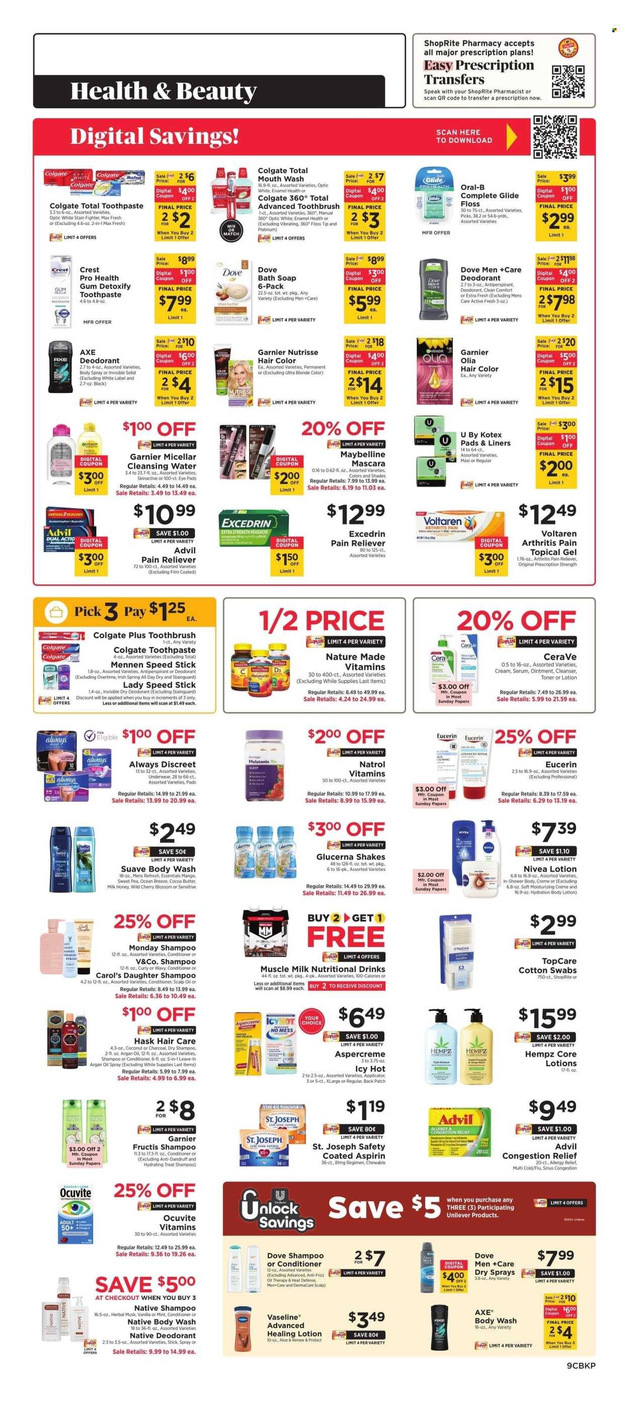 ShopRite ad - 08/23/2024 - 08/29/2024. Page 9