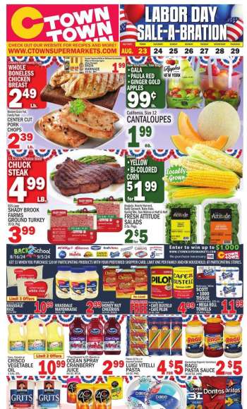C-Town Flyer - 08/23/2024 - 08/29/2024.