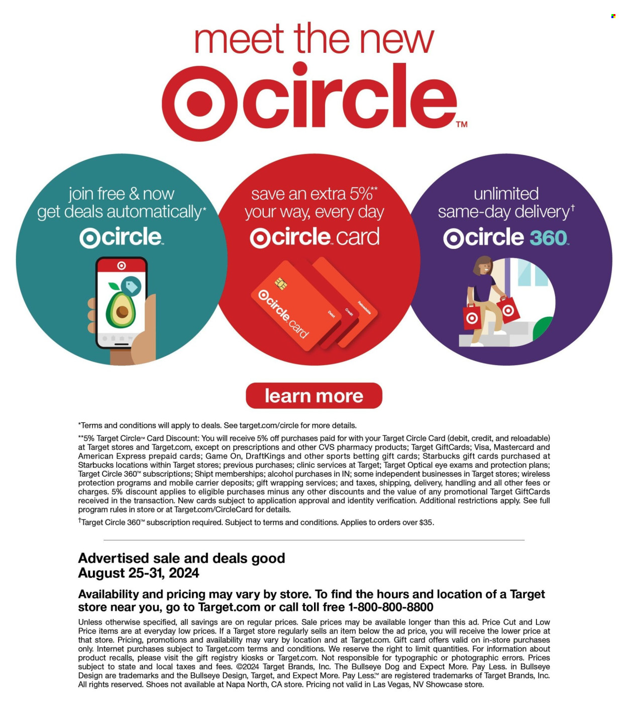 Target ad - 08/25/2024 - 08/31/2024. Page 42