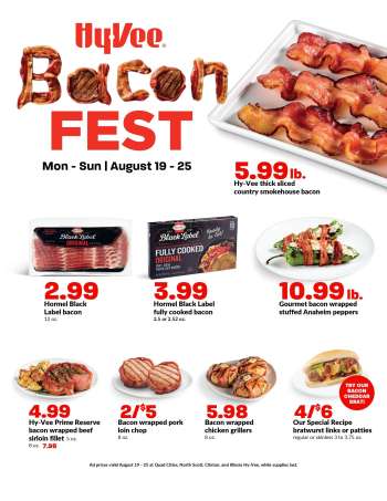 Hy-Vee Flyer - 08/19/2024 - 08/25/2024.