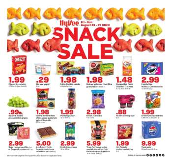 Hy-Vee Flyer - 08/23/2024 - 08/25/2024.