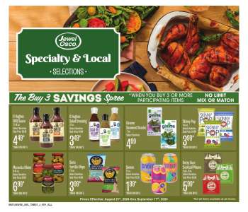 Jewel Osco Flyer - 08/21/2024 - 09/17/2024.