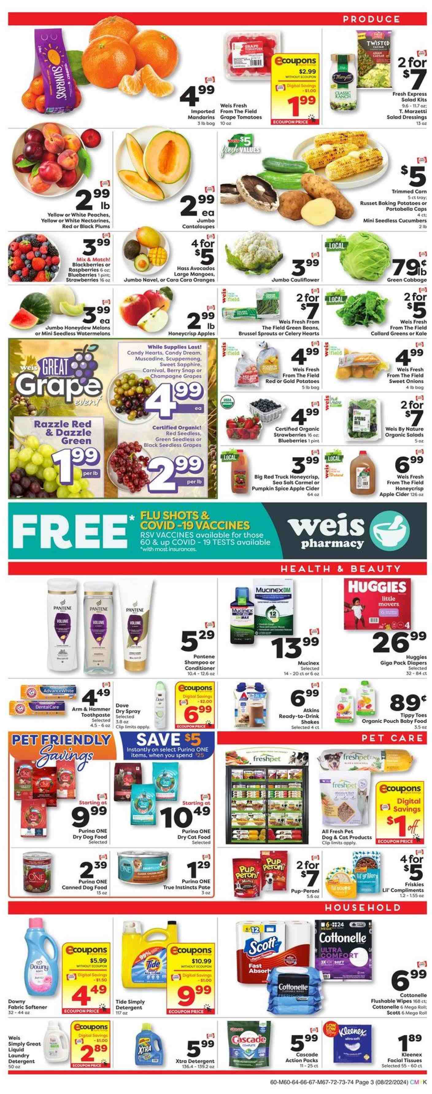 Weis ad - 08/22/2024 - 09/18/2024. Page 3