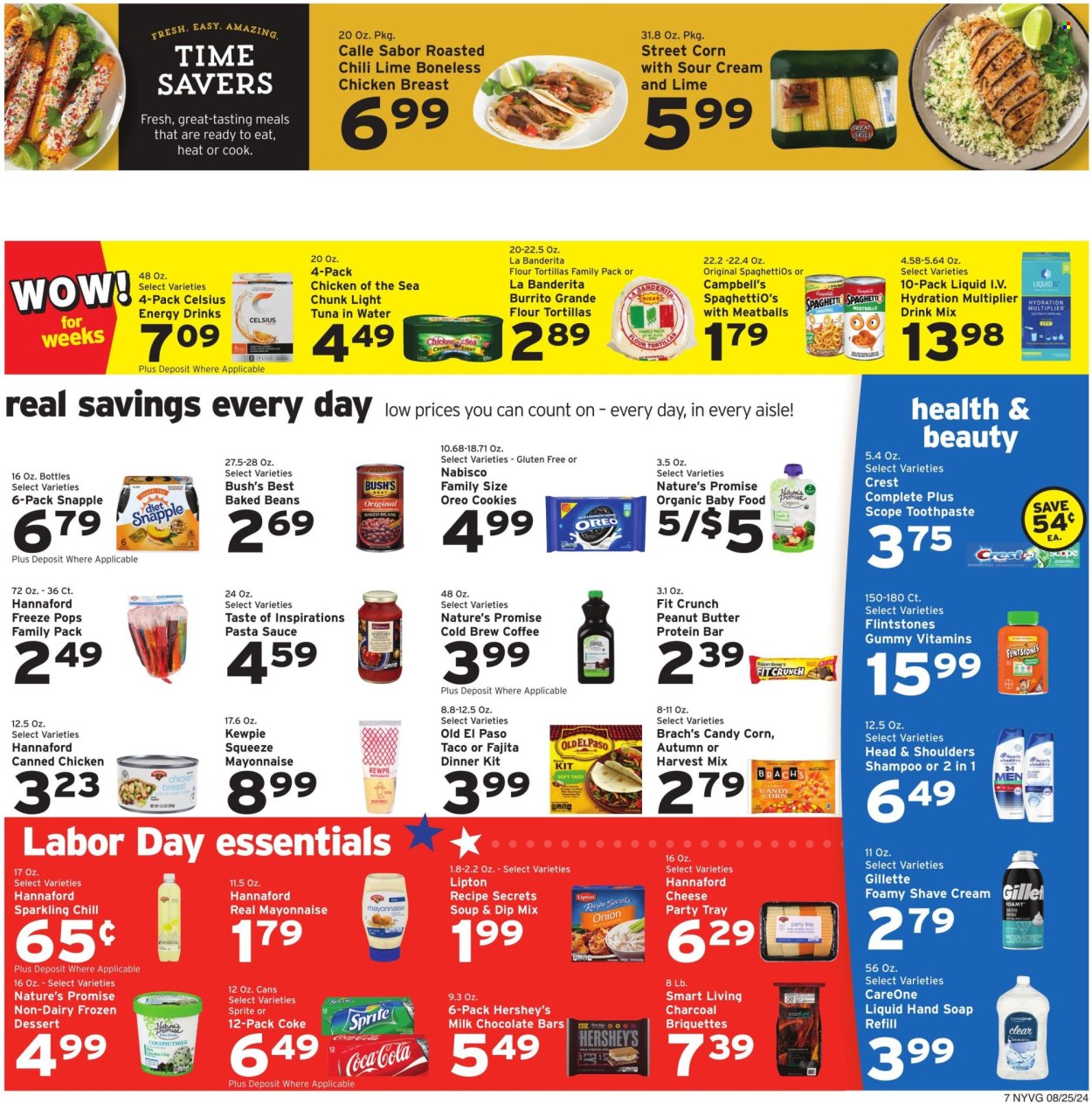 Hannaford ad - 08/25/2024 - 08/31/2024. Page 7