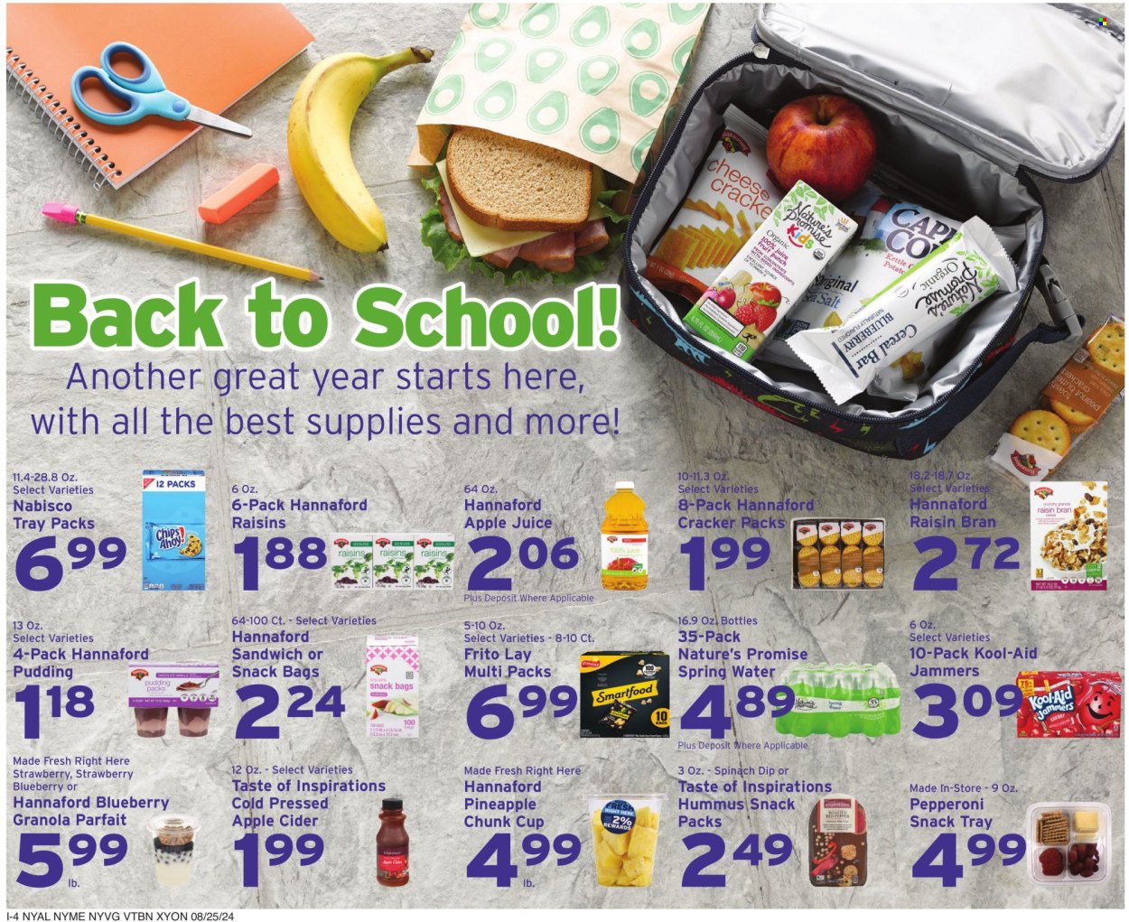 Hannaford ad - 08/25/2024 - 08/31/2024. Page 12
