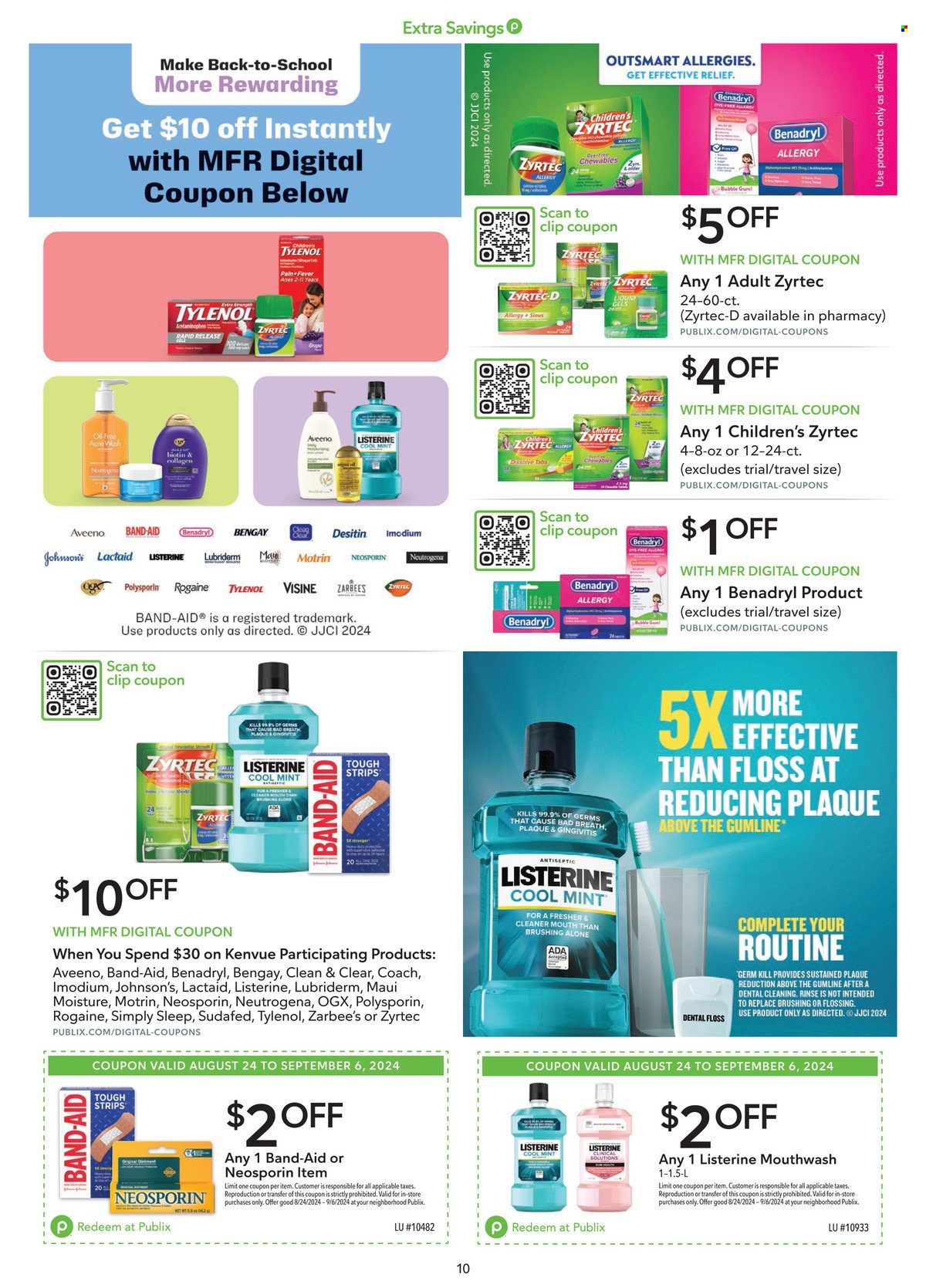 Publix ad - 08/24/2024 - 09/06/2024. Page 10