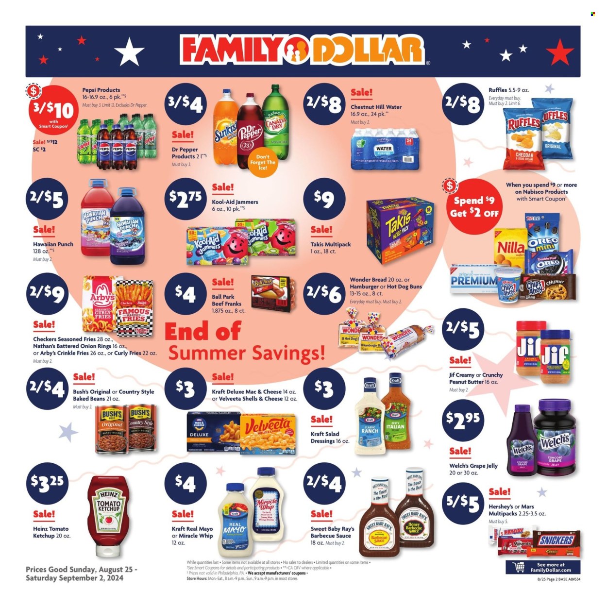 Family Dollar ad - 08/25/2024 - 09/02/2024. Page 3