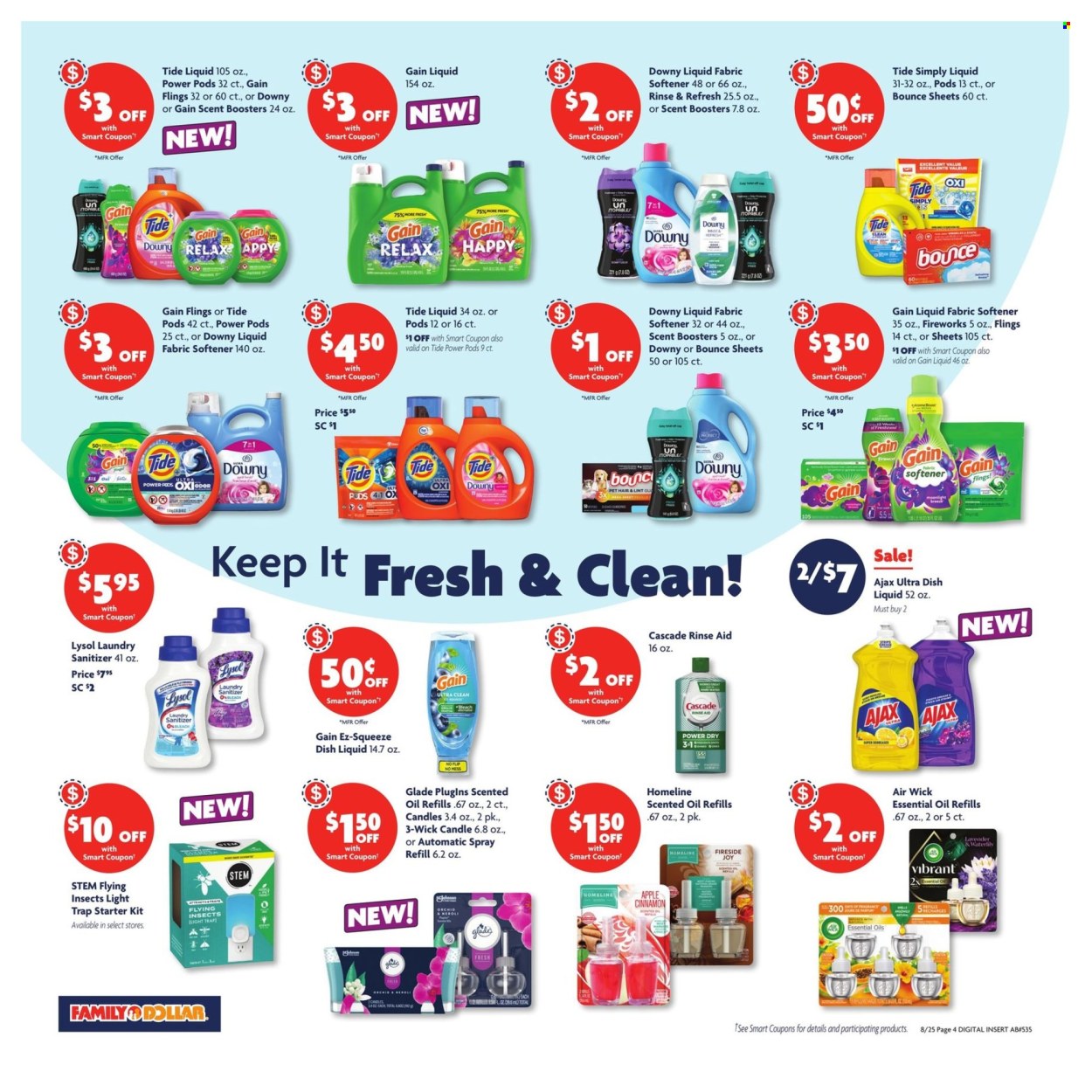 Family Dollar ad - 08/25/2024 - 09/02/2024. Page 4