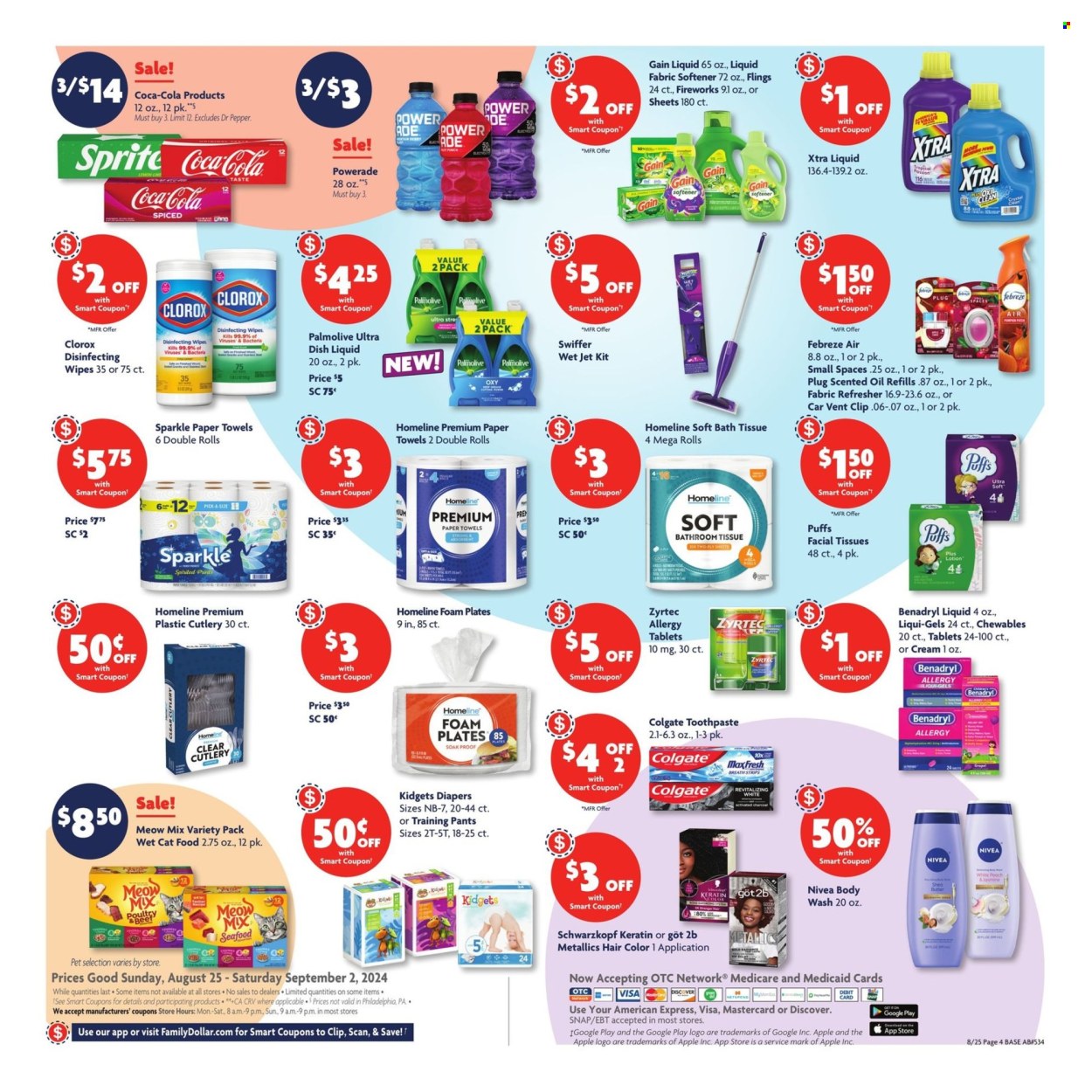 Family Dollar ad - 08/25/2024 - 09/02/2024. Page 6