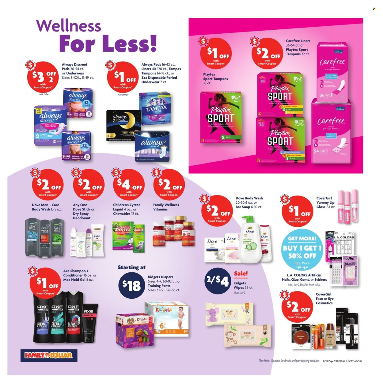 Family Dollar ad - 08/25/2024 - 09/02/2024. Page 7