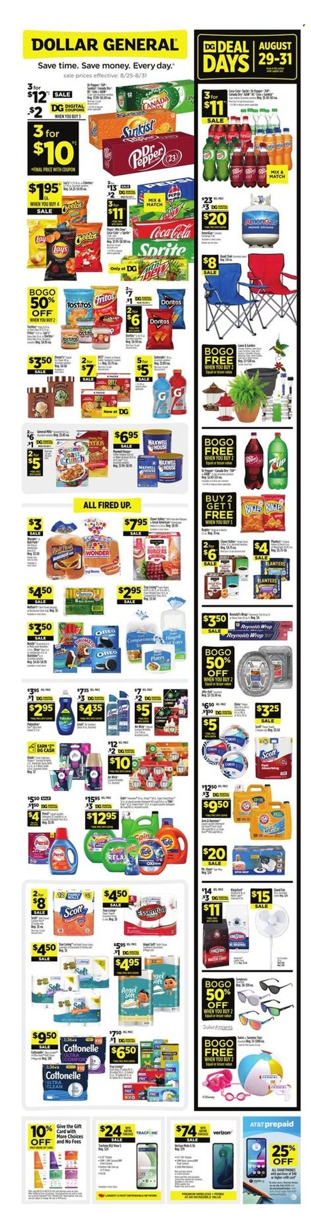 Dollar General ad - 08/25/2024 - 08/31/2024. Page 1