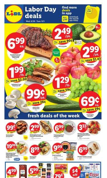Lidl Flyer - 08/28/2024 - 09/03/2024.
