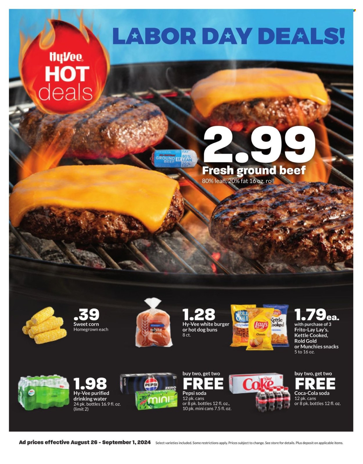 Hy-Vee ad - 08/26/2024 - 09/01/2024. Page 1