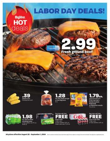Hy-Vee Flyer - 08/26/2024 - 09/01/2024.