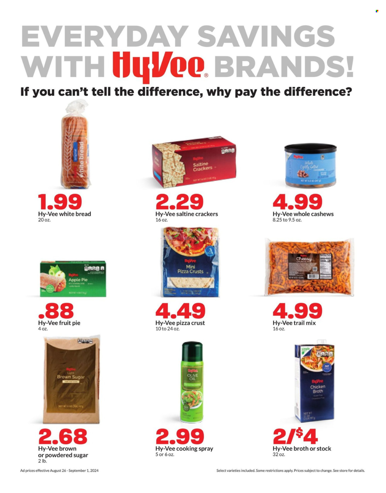 Hy-Vee ad - 08/26/2024 - 09/01/2024. Page 21