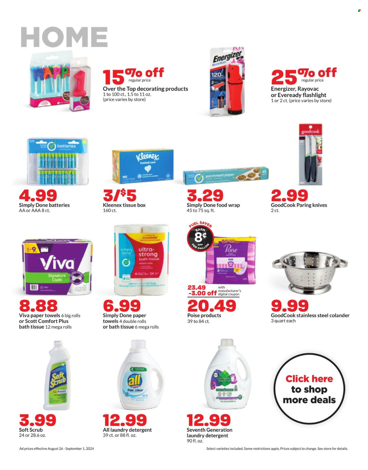 Hy-Vee ad - 08/26/2024 - 09/01/2024. Page 33
