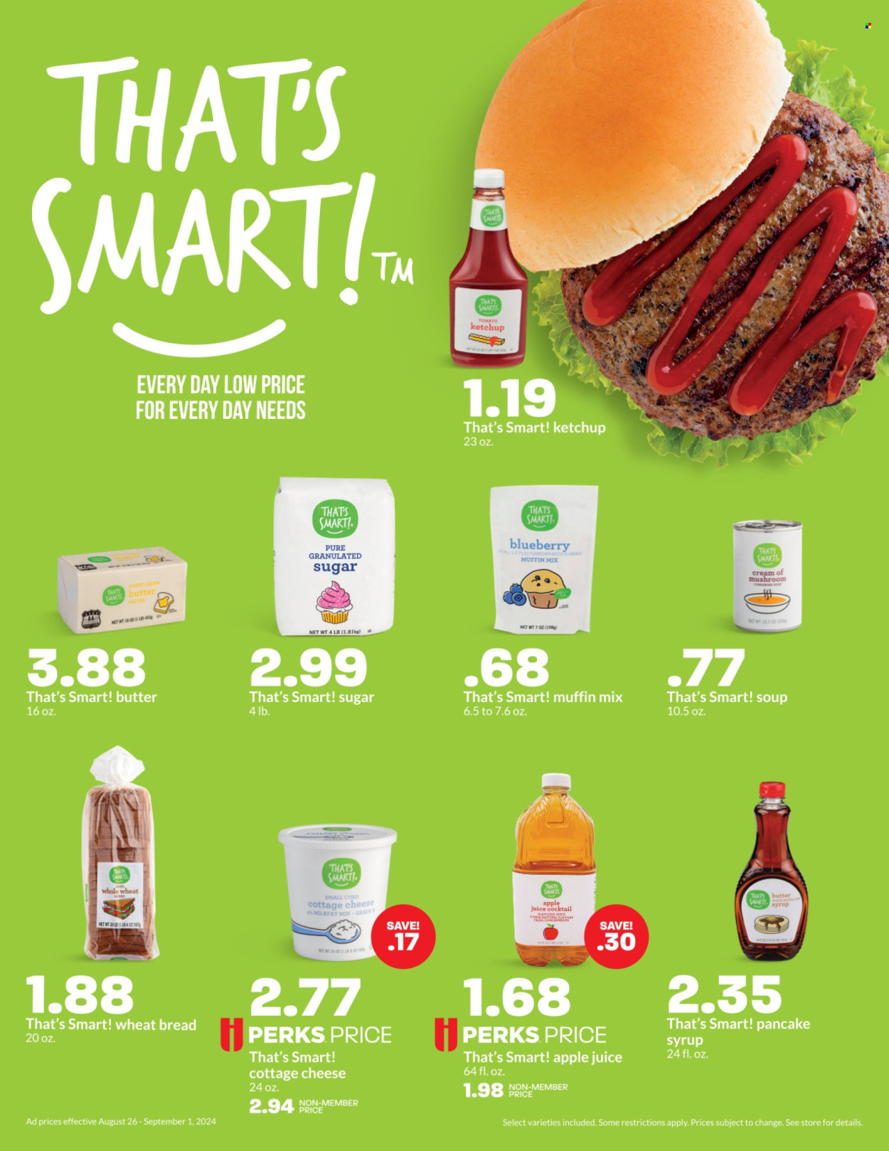 Hy-Vee ad - 08/26/2024 - 09/01/2024. Page 1